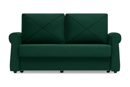 Диван еврокнижка Лира изумрудный