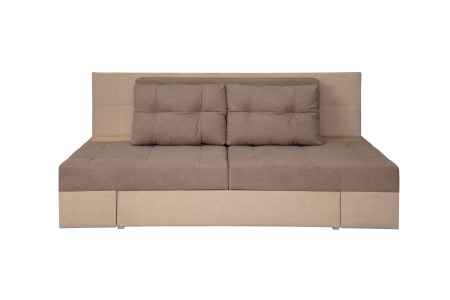 Диван трансформер Даллас коричневый / бежевый