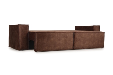 Диван еврокнижка Лофт коричневый