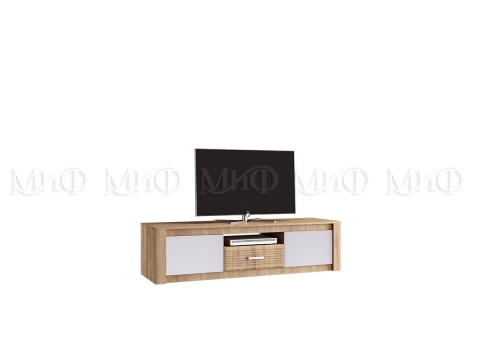 Тумба TV Тиона Сонома/Белый (Ш-1700 мм x В-440 мм x Г-520 мм)