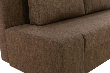 Диван еврокнижка Монако коричневый