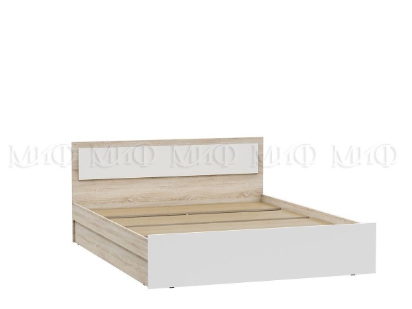 Кровать Марго МДФ (Ш-935/1235/1435/1635 x В-800 x Г-2037 мм)/Разные Цвета