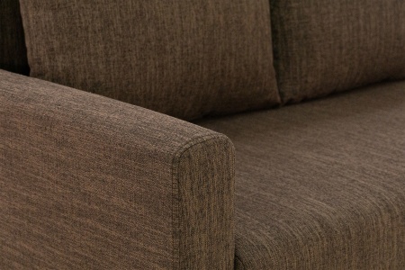 Диван еврокнижка Олимп коричневый