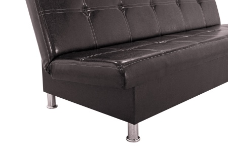 Диван клик-кляк Бомонд темно-коричневый