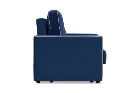 Диван еврокнижка Леон темно-синий
