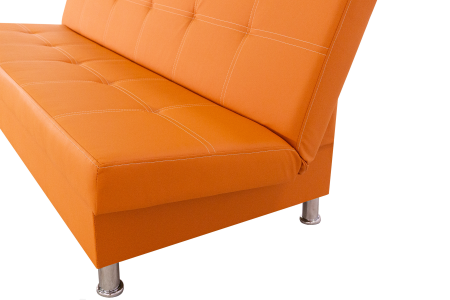 Диван клик-кляк Бомонд оранжевый