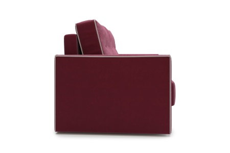 Диван еврокнижка Леон бордовый