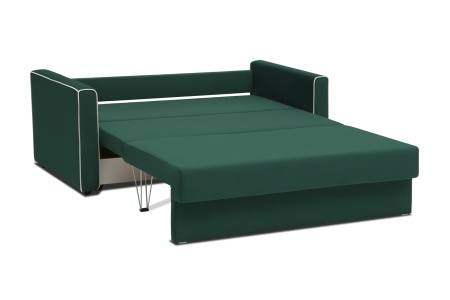 Диван еврокнижка Леон изумрудный