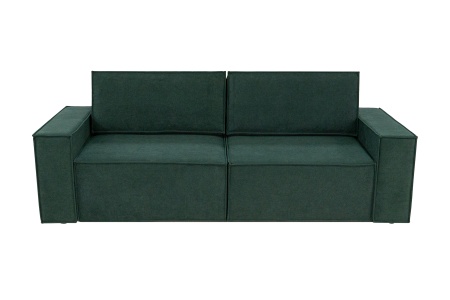 Диван еврокнижка Лофт зеленый