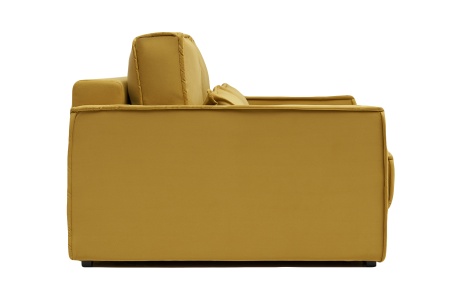 Диван тик-так Сохо 3-х местный горчичный