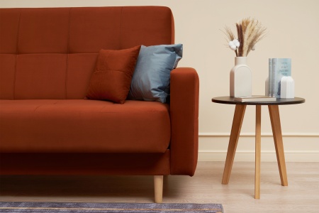 Диван книжка Фиеста коричневый